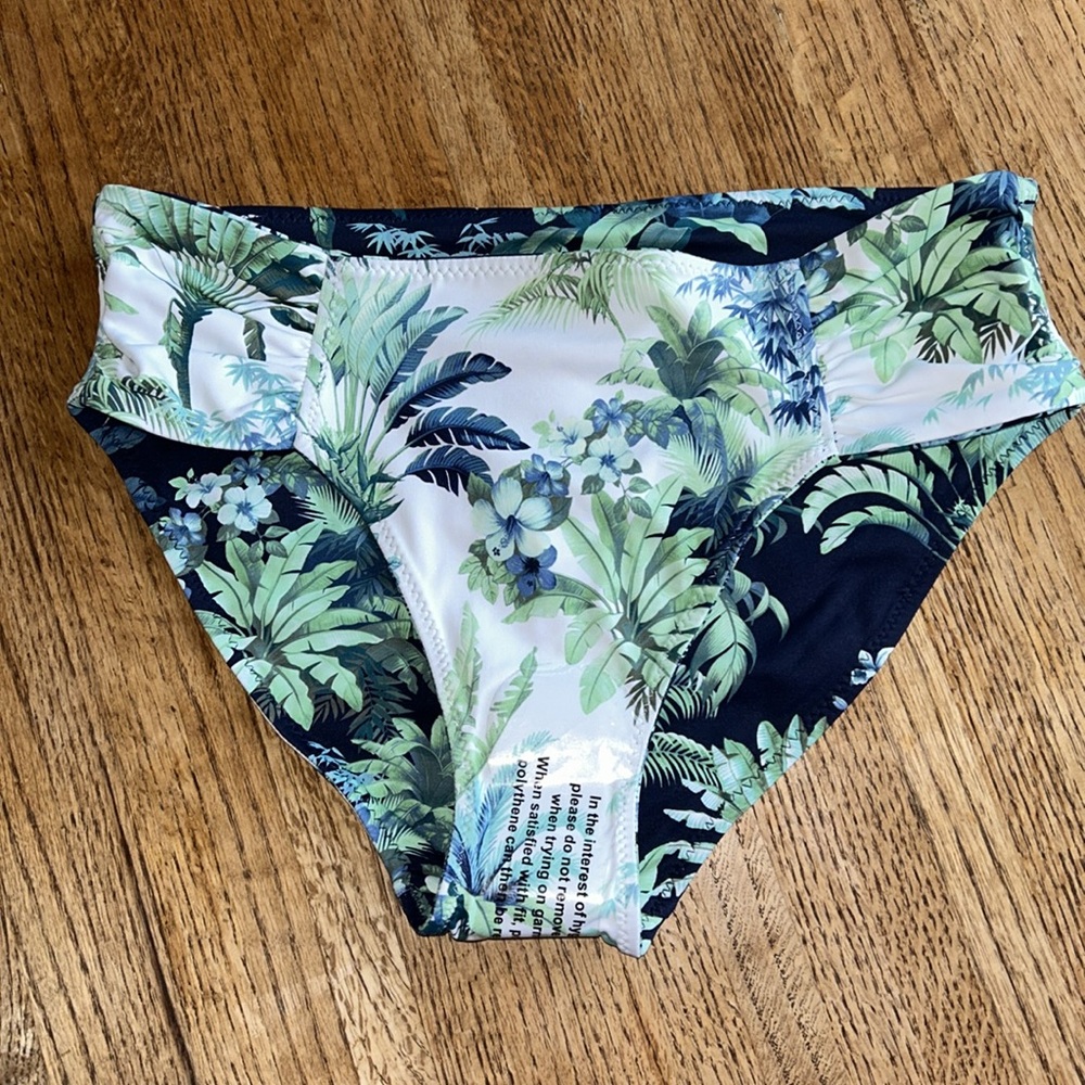 Tommy Bahama Palm Modern reversible high waist Hipster - Small - New - Picture 4 of 6